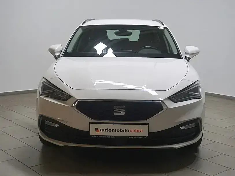 Gebraucht Seat Leon Style 150 PS (110 kW) 2021 Candy weiss Kombi