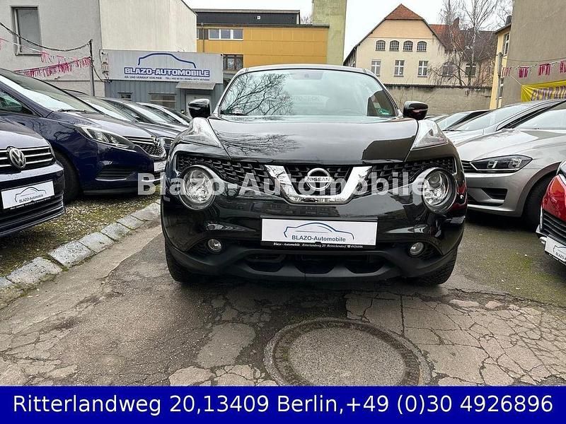 Schwarz Gebraucht 2014 Nissan Juke Acenta SUV | 9.750 € (Fairer Preis) - Bild 1/4