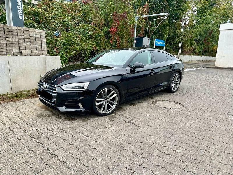 Schwarz Gebraucht 2019 Audi A5 Sportback Advanced Limousine | 24.450 € (Guter Preis) - Bild 1/4