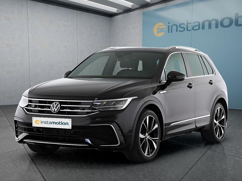 Schwarz Gebraucht 2023 VW Tiguan SUV | 37.849 € (Teuer) - Bild 1/4