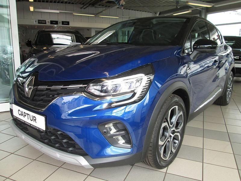 Blau Gebraucht 2022 Renault Captur Intens SUV | 20.990 € (Fairer Preis) - Bild 1/4