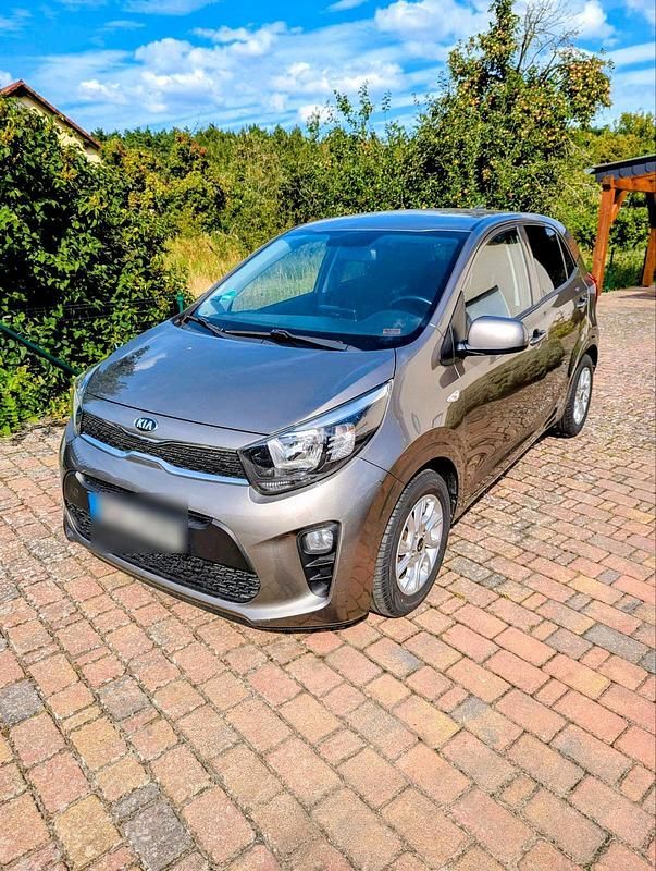 Grau Gebraucht 2017 Kia Picanto DREAM-TEAM Edition Kleinwagen | 6.600 € (Fairer Preis) - Bild 1/4