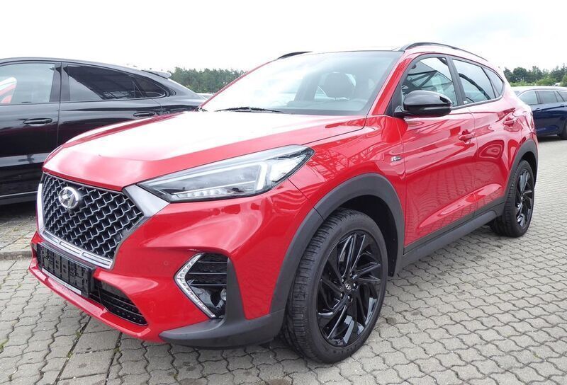 Rot Gebraucht 2020 Hyundai Tucson N Line SUV | 21.980 € (Guter Preis) - Bild 1/4
