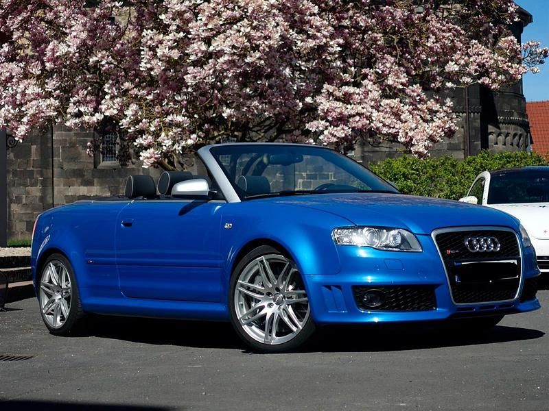 Gebraucht Audi RS4 Design 420 PS (308 kW) 2008 Blau Cabrio