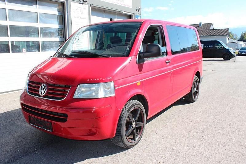 Rot Gebraucht 2007 VW T5 Startline Van | 3.900 € (Superpreis) - Bild 1/4