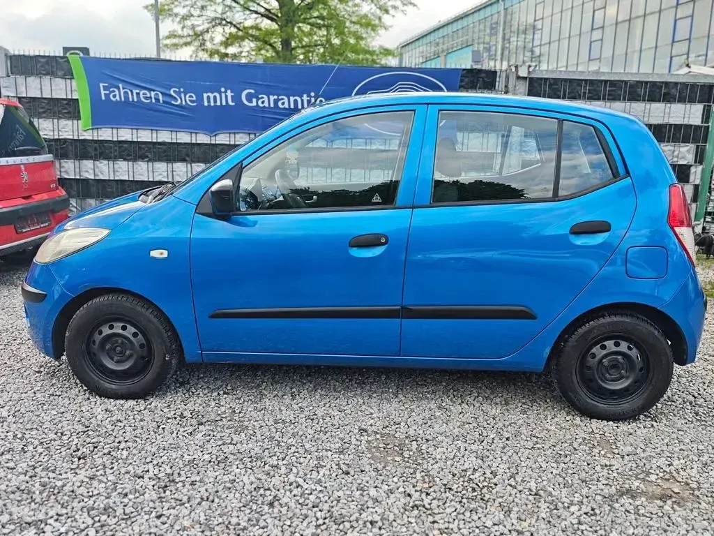 Gebraucht Hyundai i10 Style 67 PS (49 kW) 2008 Blau Kleinwagen