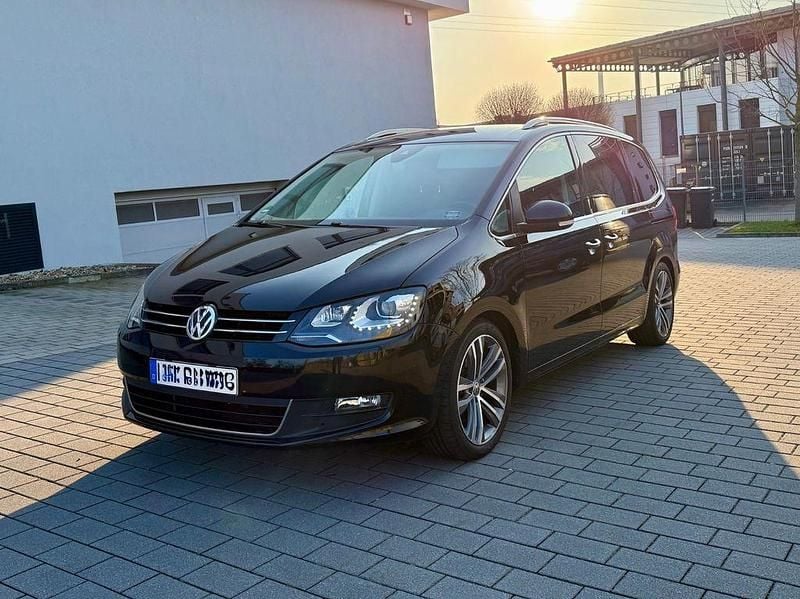 Gebraucht VW Sharan 150 PS (110 kW) 2018 Schwarz Van / Kleinbus