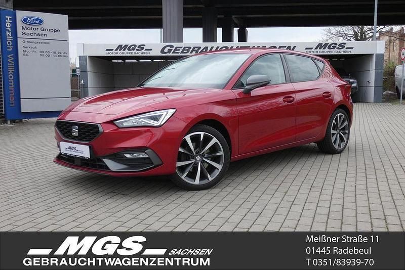 Gebraucht Seat Leon FR 150 PS (110 kW) 2021 "desire" rot Limousine