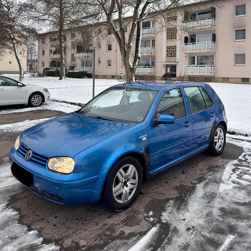 Blau Gebraucht 1999 VW Golf Limousine | 650 € (Superpreis) - Bild 1/4