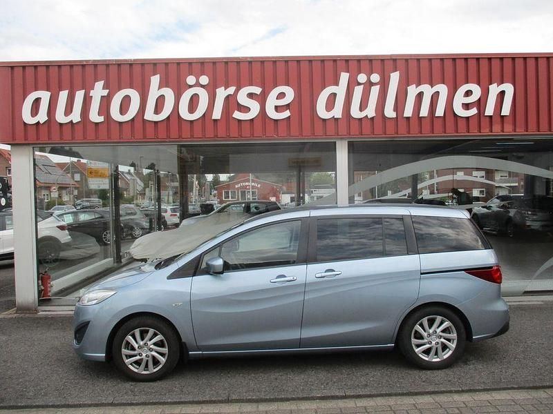 Blau Gebraucht 2013 Mazda 5 Center-Line Van / Kleinbus | 10.990 € (Teuer) - Bild 1/4