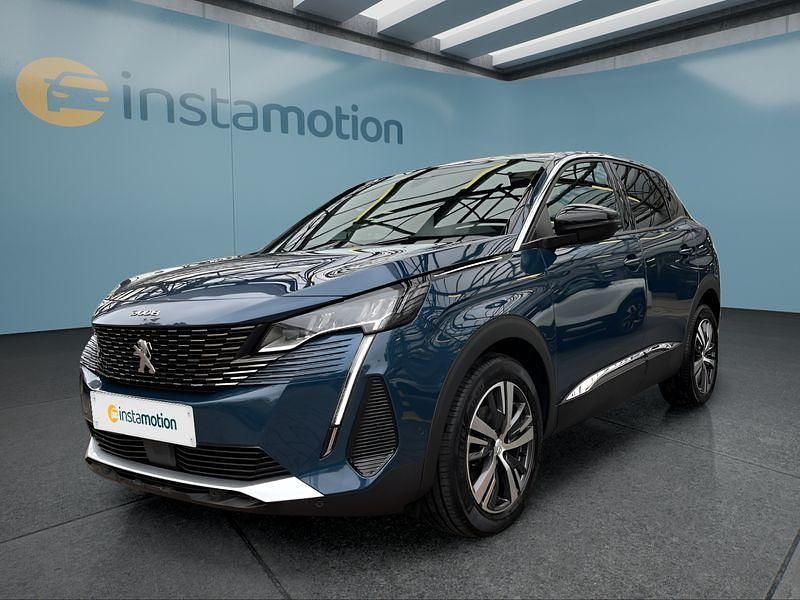 Blau Gebraucht 2023 Peugeot 3008 Allure SUV | 22.499 € (Superpreis) - Bild 1/4