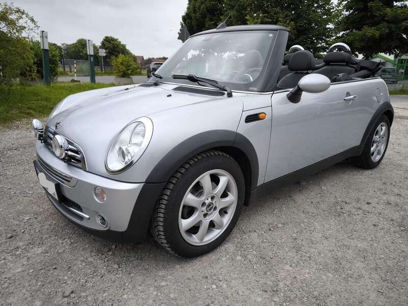 Silber Gebraucht 2007 Mini Cooper Cabriolet Cabrio | 5.499 € (Guter Preis) - Bild 1/4