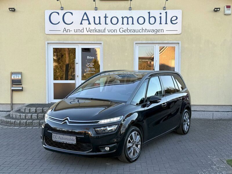 Schwarz Gebraucht 2014 Citroën Grand C4 Picasso Intensive Van / Kleinbus | 5.980 € (Superpreis) - Bild 1/3