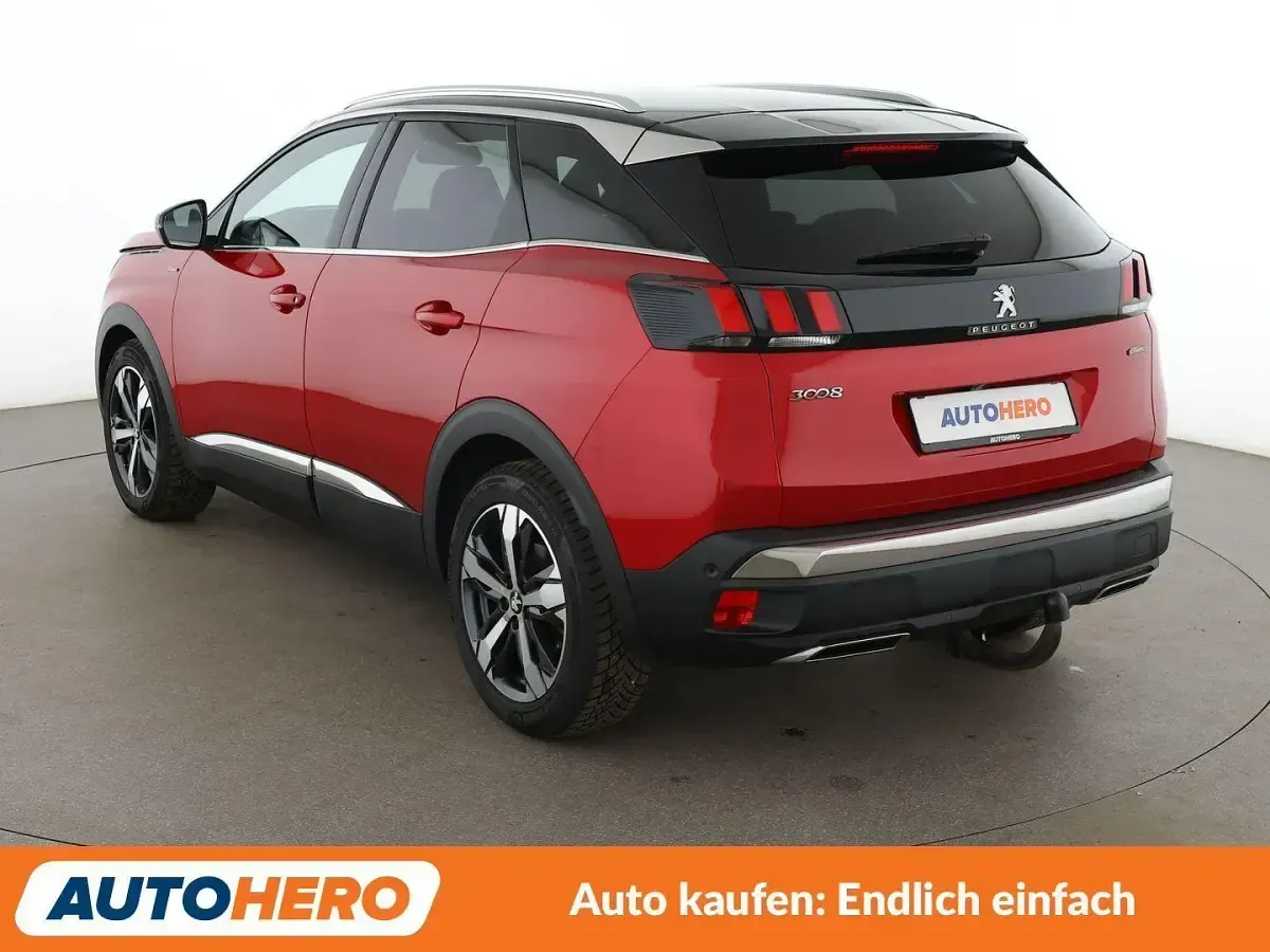 Gebraucht Peugeot 3008 Allure 181 PS (133 kW) 2019 Rot SUV