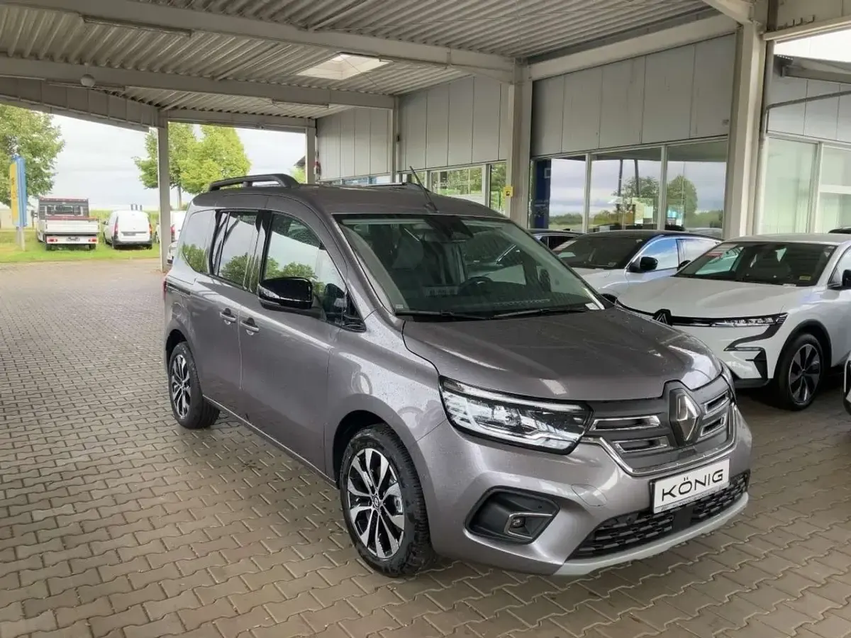 Gebraucht Renault Kangoo Techno 50 kW (69 PS) 2024 Stahlgrau metallic Van / Kleinbus