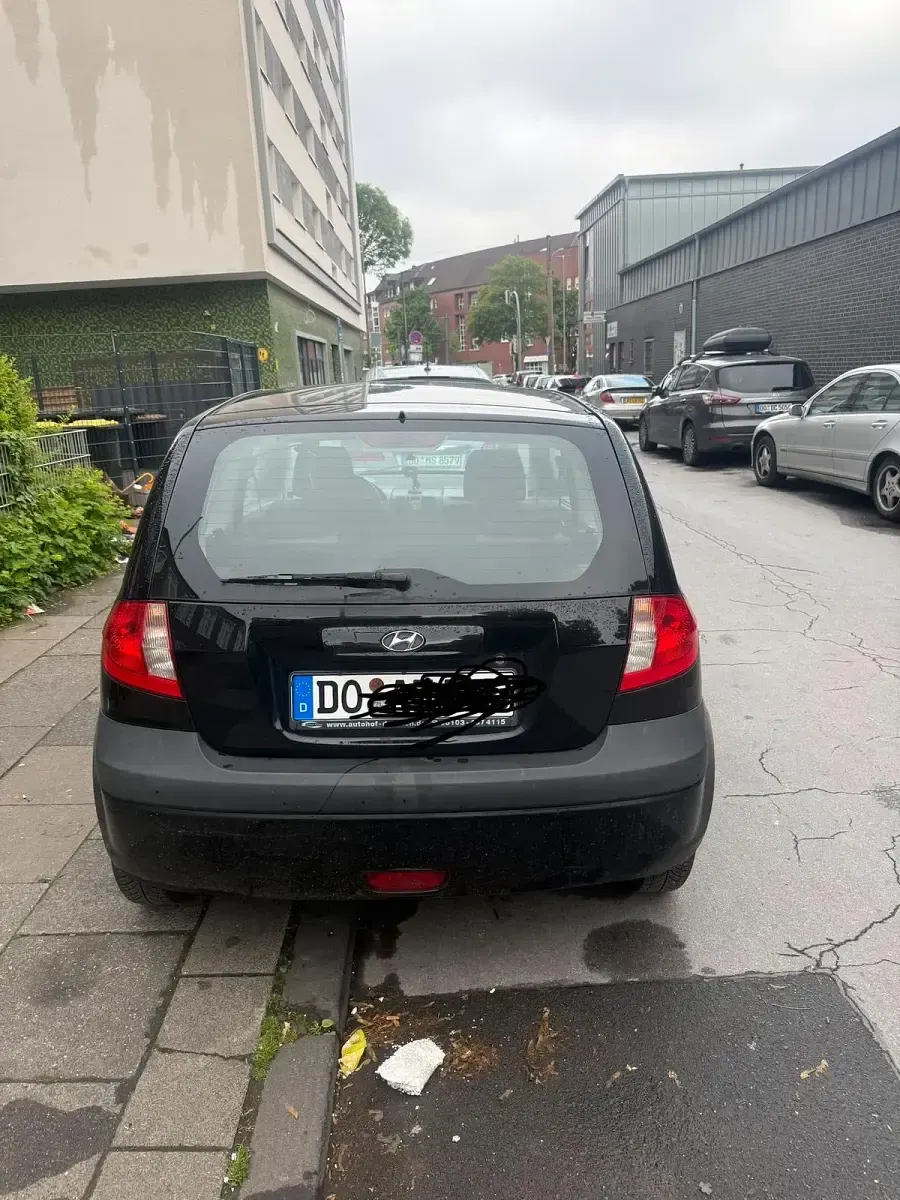 Gebraucht Hyundai Getz 67 PS (49 kW) 2007 Schwarz Kleinwagen