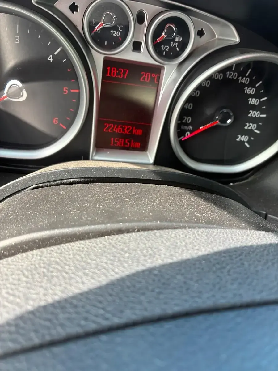 Gebraucht Ford Focus 2009 Weiß Kleinwagen