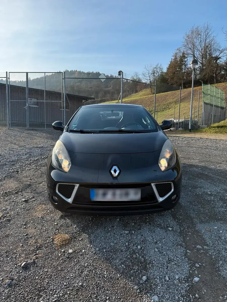 Gebraucht Renault Wind 102 PS (75 kW) 2011 Schwarz Cabrio