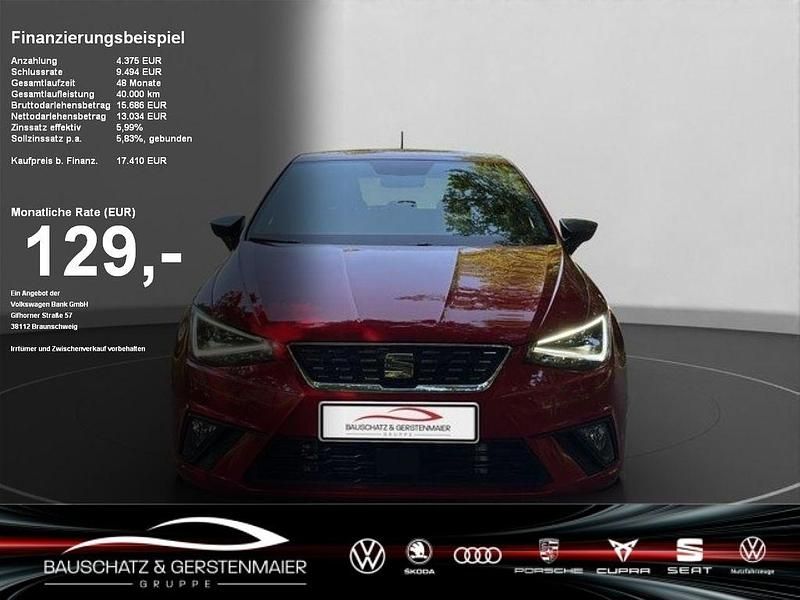 Rot Gebraucht 2021 Seat Ibiza Beats Kleinwagen | 17.410 € (Fairer Preis) - Bild 1/4