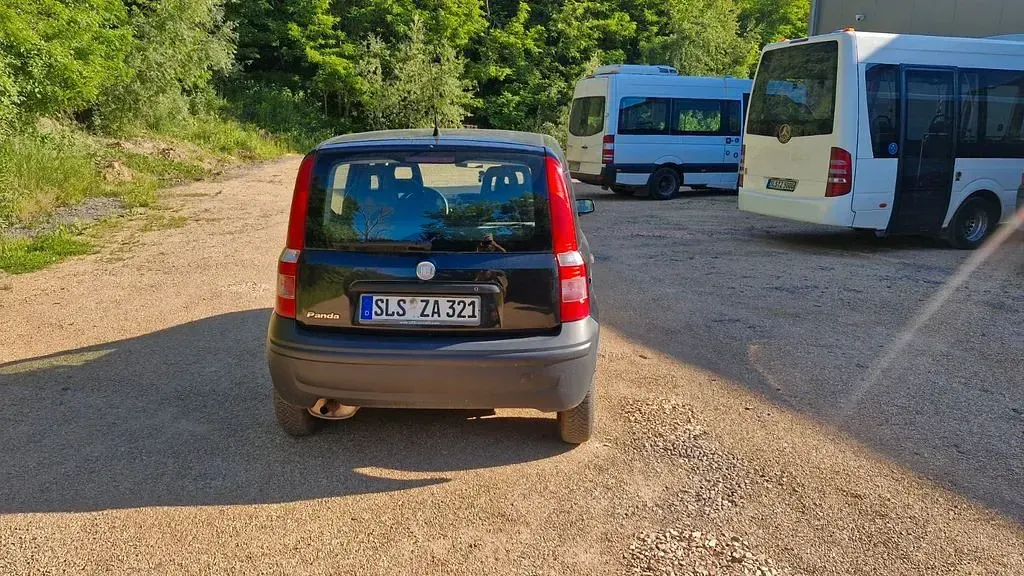 Gebraucht Fiat Panda 76 PS (55 kW) 2008 Schwarz Kleinwagen