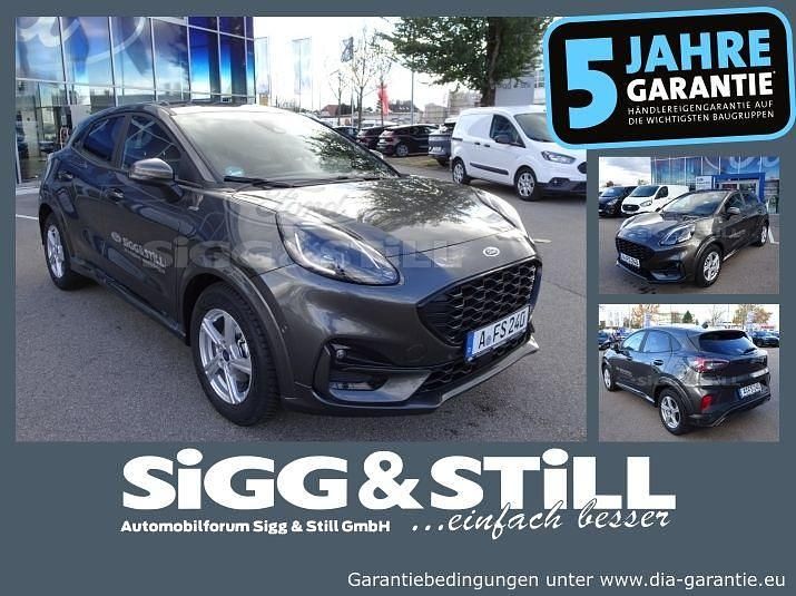 Grau Gebraucht 2023 Ford Puma Gen-E ST-Line Limousine | 16.950 € (Superpreis) - Bild 1/4