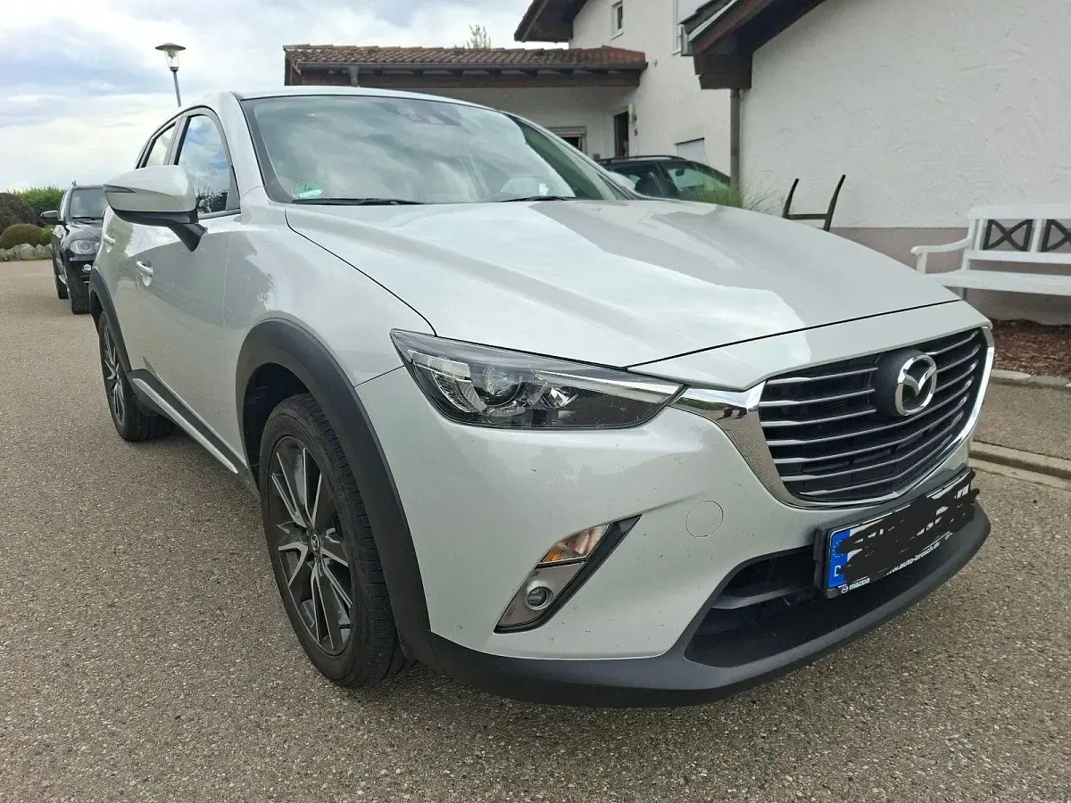 Gebraucht Mazda CX-3 Sports-Line 150 PS (110 kW) 2017 Weiß SUV