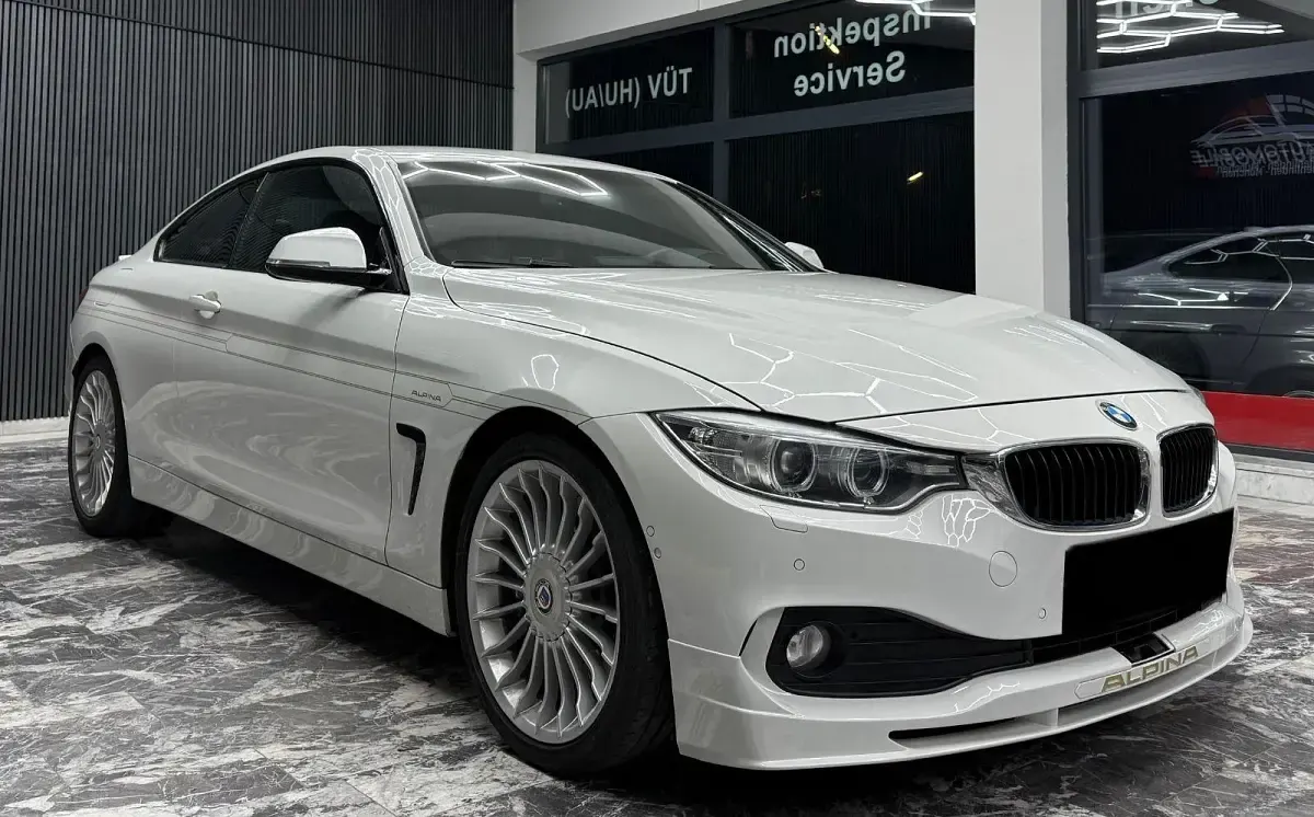 Brugt Alpina D4 349 HK (256 kW) 2015 Hvid Coupe