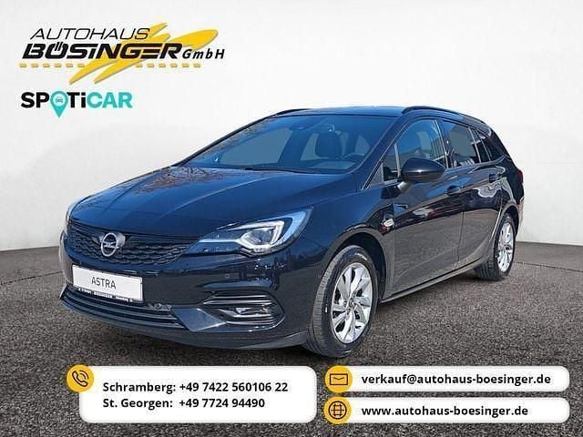 Onyx schwarz Gebraucht 2022 Opel Astra Business Elegance Kombi | 18.900 € (Fairer Preis) - Bild 1/4