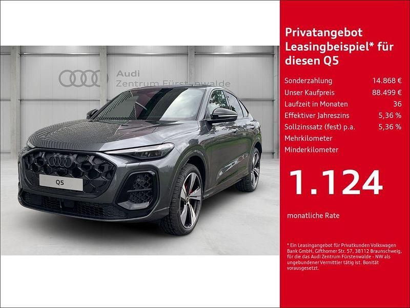 Grau Neu 2025 Audi Q5 Sportback Ambiente SUV | 88.499 € - Bild 1/4
