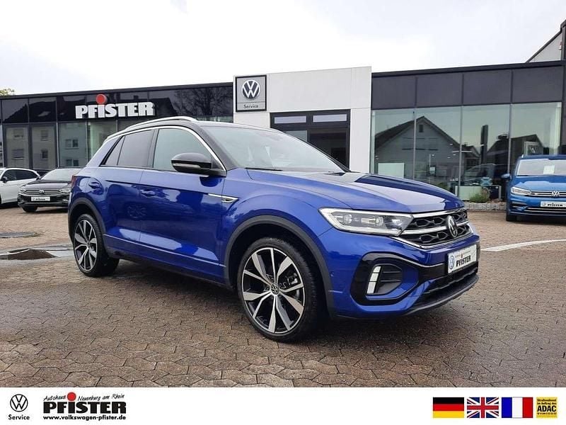 Blau Gebraucht 2023 VW T-Roc R-line SUV | 30.790 € (Fairer Preis) - Bild 1/4