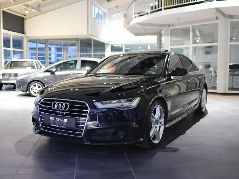 Używany Audi A6 Ambiente 272 KM (200 kW) 2017 Czarny Sedan/Limuzyna
