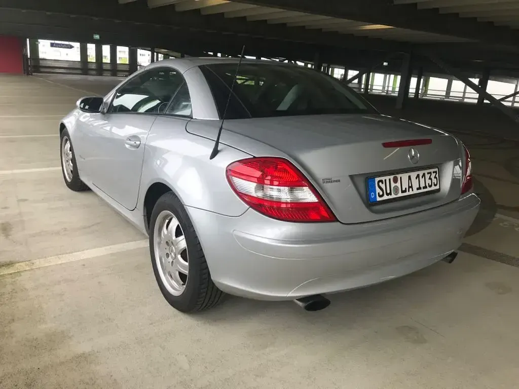 Gebraucht Mercedes SLK200 163 PS (119 kW) 2004 Grau Cabrio