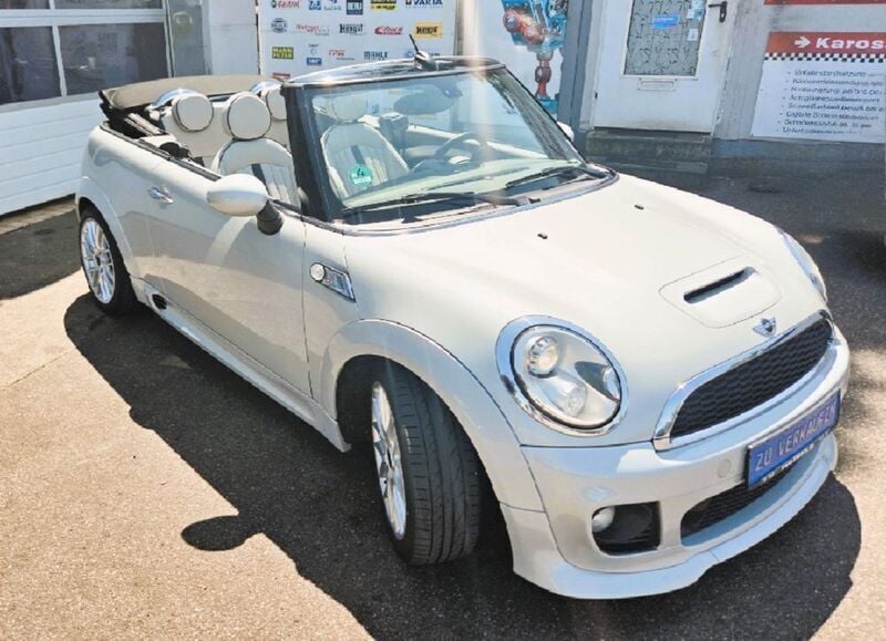 Grau Gebraucht 2014 Mini John Cooper Works Cabriolet Cabrio | 11.800 € (Fairer Preis) - Bild 1/4