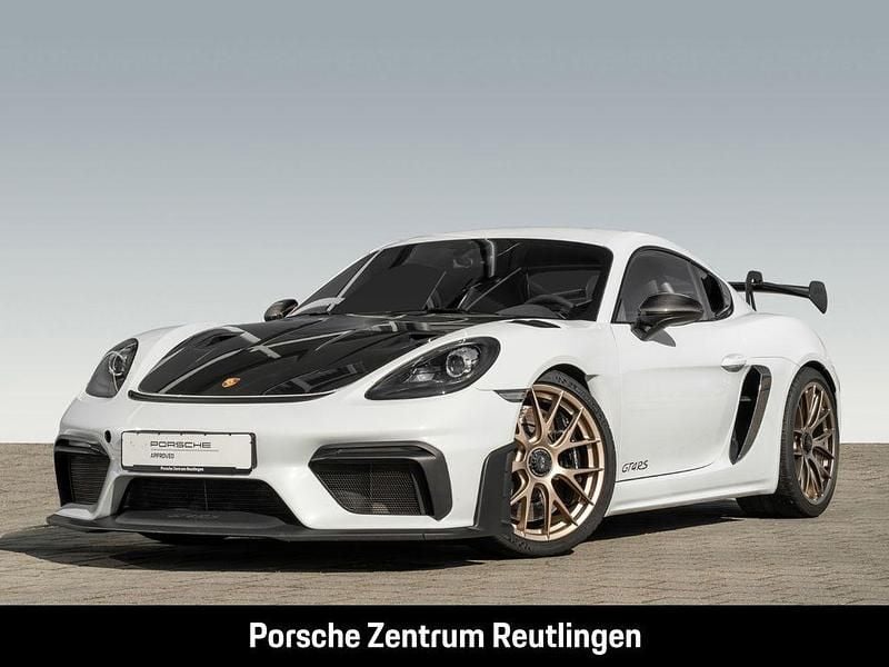 Carraraweißmetallic Gebraucht 2023 Porsche 718 Cayman GT4 Coupé | 153.950 € (Guter Preis) - Bild 1/4