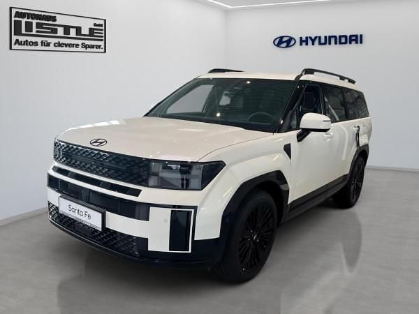 Weiß (creamy white matt) Neu 2024 Hyundai Santa Fe Blackline SUV | 53.854 € - Bild 1/4