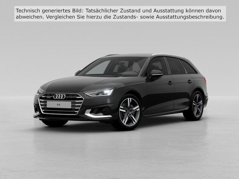 Mythosschwarz metallic (metallic) Gebraucht 2024 Audi A4 Ambiente Kombi | 40.900 € (Teuer) - Bild 1/4