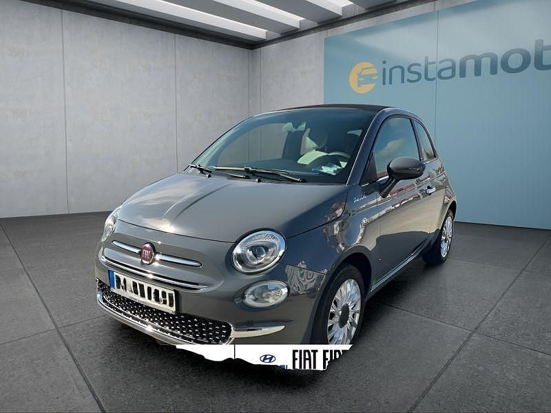 Grau Gebraucht 2022 Fiat 500C Cabrio | 13.399 € (Fairer Preis) - Bild 1/4