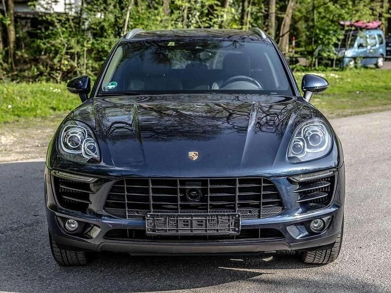 Blau Gebraucht 2014 Porsche Macan S SUV | 23.600 € - Bild 1/4