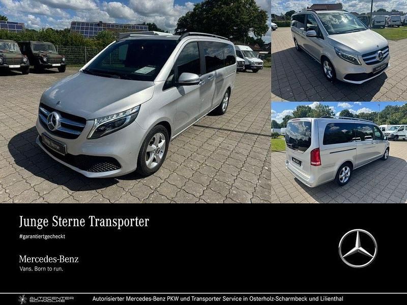 Brillantsilber (metallic) Gebraucht 2022 Mercedes V220 Edition Van / Kleinbus | 45.840 € (Superpreis) - Bild 1/4