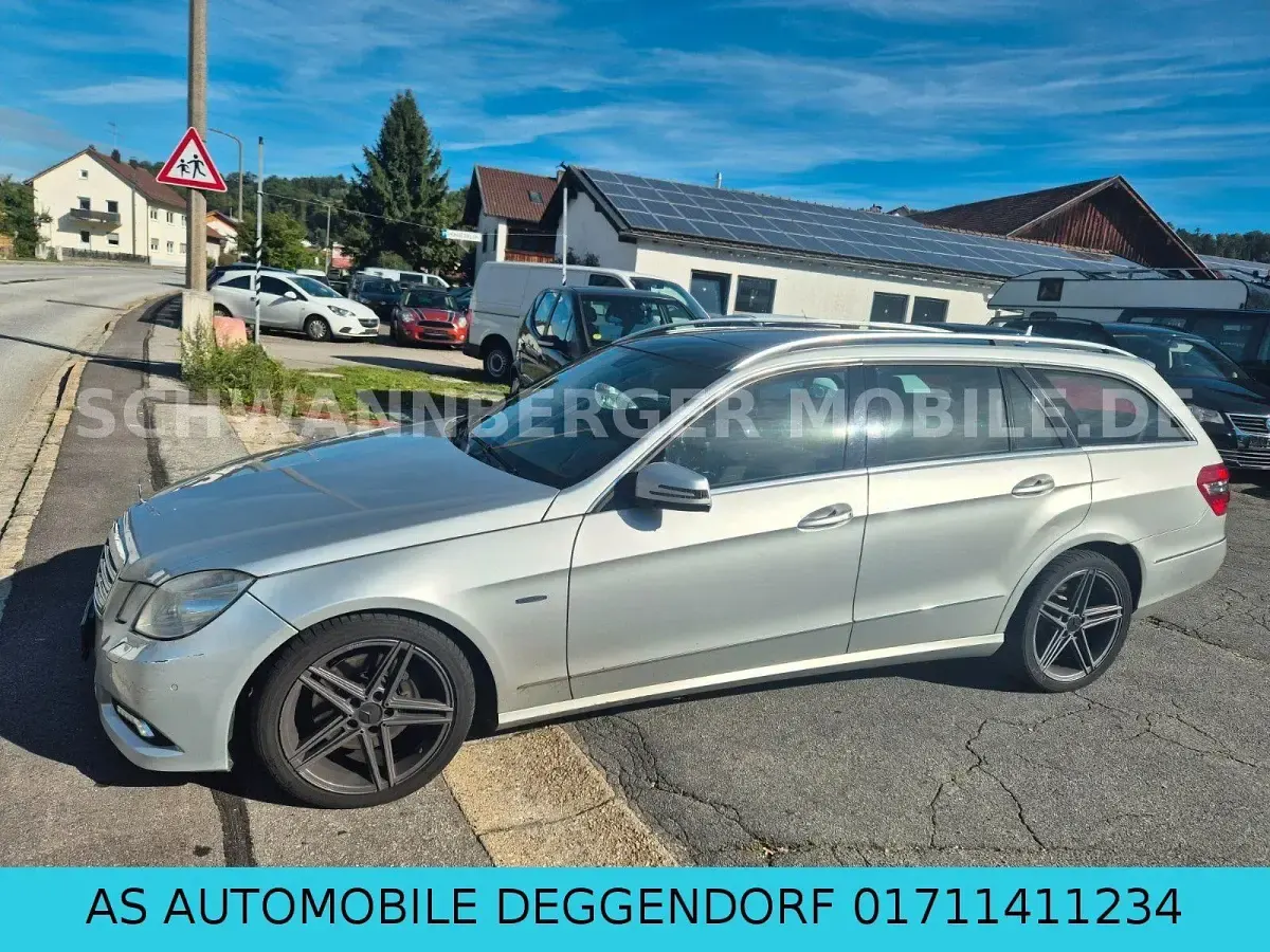 Brugt Mercedes E250 204 HK (150 kW) 2010 Sølv Sedan