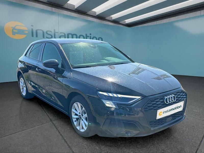 Schwarz Gebraucht 2022 Audi A3 Limousine | 23.399 € (Fairer Preis) - Bild 1/3