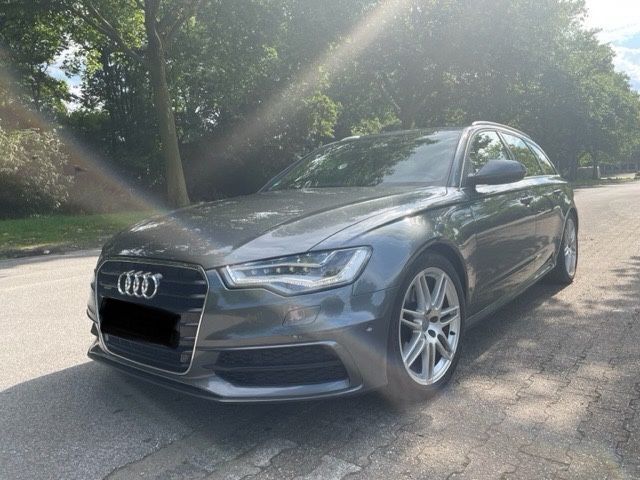 Grau Gebraucht 2014 Audi A6 S-Line Limousine | 19.990 € (Teuer) - Bild 1/4