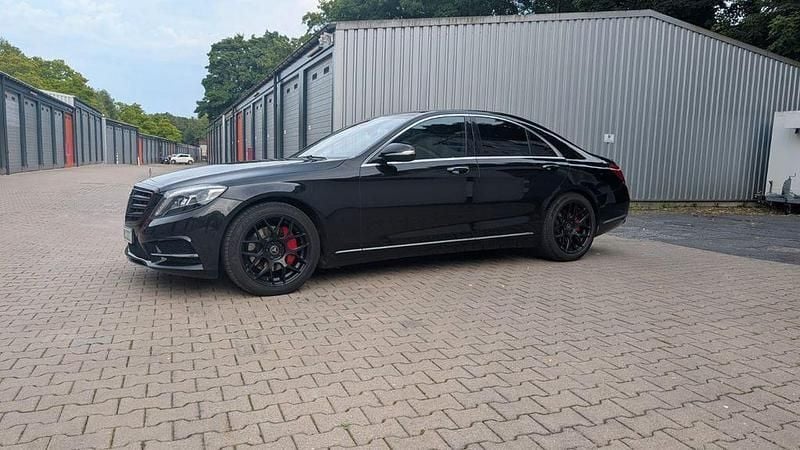 Schwarz Gebraucht 2015 Mercedes S350 Limousine | 26.900 € (Teuer) - Bild 1/4