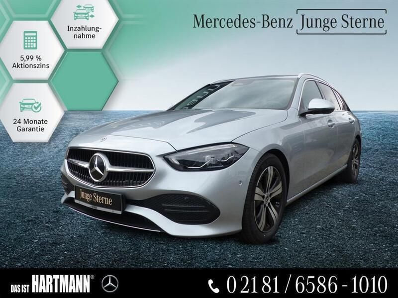 Silber Gebraucht 2023 Mercedes C180 Advanced Plus Limousine | 31.740 € (Guter Preis) - Bild 1/4