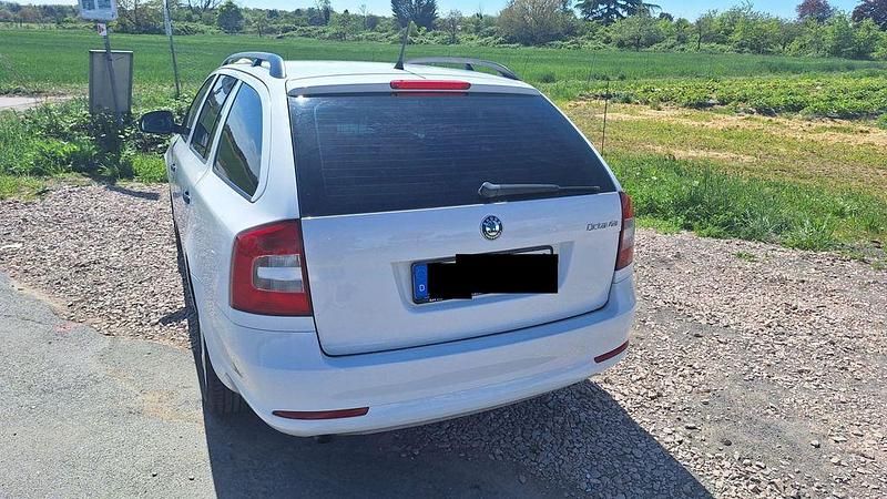 Gebraucht Skoda Octavia Fun 105 PS (77 kW) 2013 Weiß Kombi