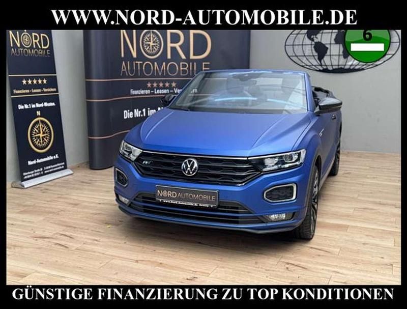 Blau Gebraucht 2022 VW T-Roc Cabriolet R-line Edition Cabrio | 26.900 € (Fairer Preis) - Bild 1/3