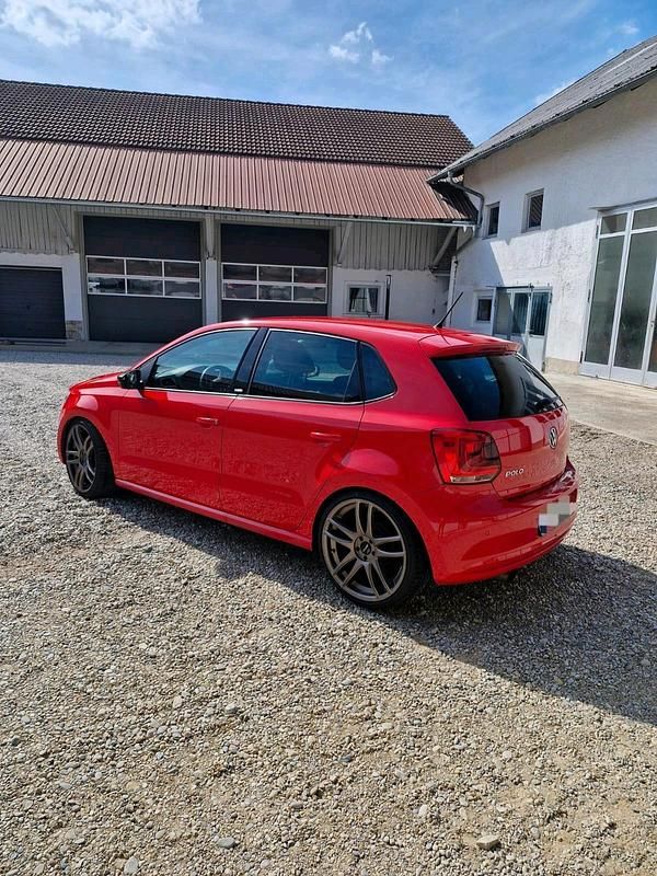 Usata VW Polo Style 86 CV (63 kW) 2011 Rosso Utilitaria