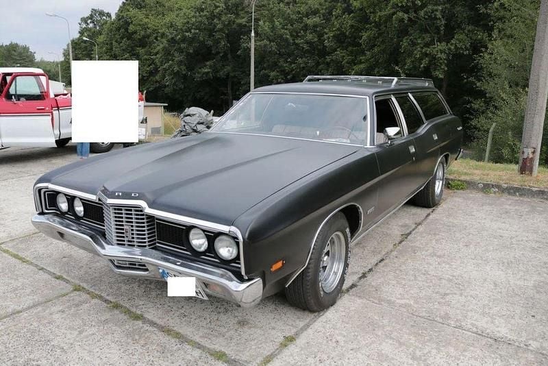 Schwarz Gebraucht 1971 Ford Galaxie Limousine | 11.950 € - Bild 1/4
