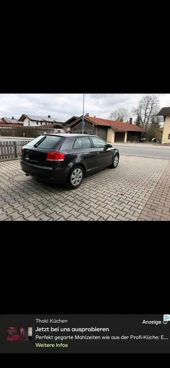 Gebraucht Audi A3 Sportback 102 PS (75 kW) 2004 Schwarz Kleinwagen