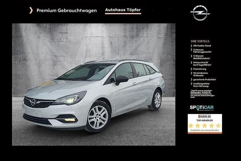 Gebraucht Opel Astra Edition 122 PS (89 kW) 2022 Silber Kombi